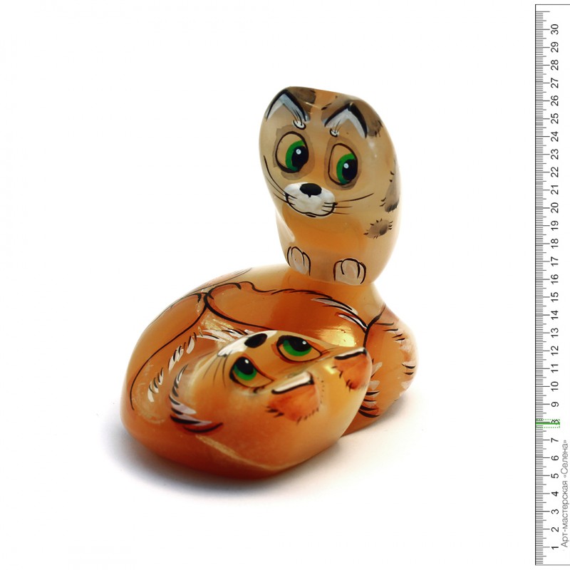 Кошка с котенком