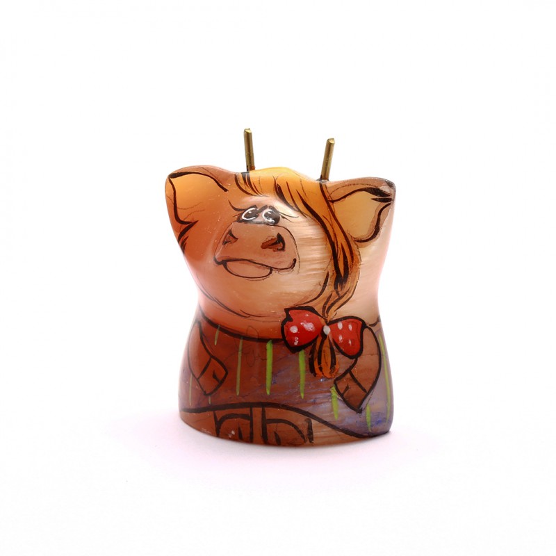 Коровка с косой