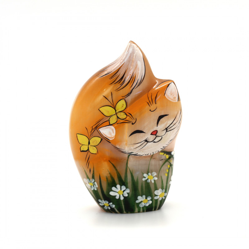 Кот в ромашках