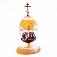 Яйцо с крестом Матрона Московская